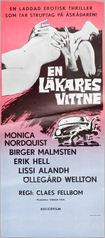 PARTI FILMAFFISCHER, ca 42 st, Sverige.