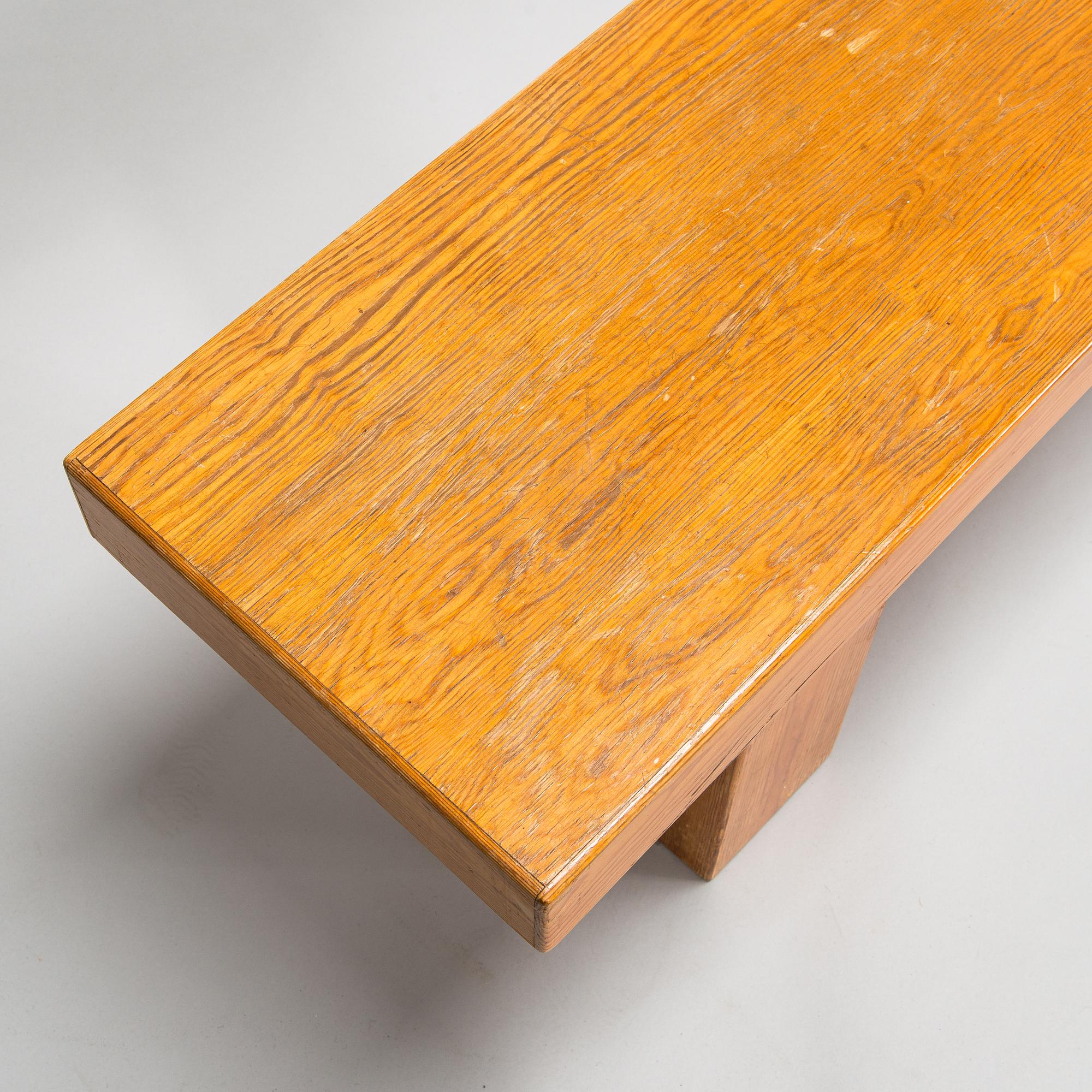 A 1960s bench.