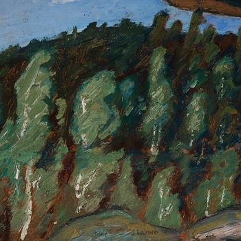 Helmer Osslund, View from Ringkallen, Ångermanland.