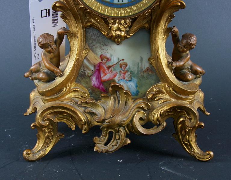 BORDSPENDYL, ny-Louis XV, 1800-talets slut.