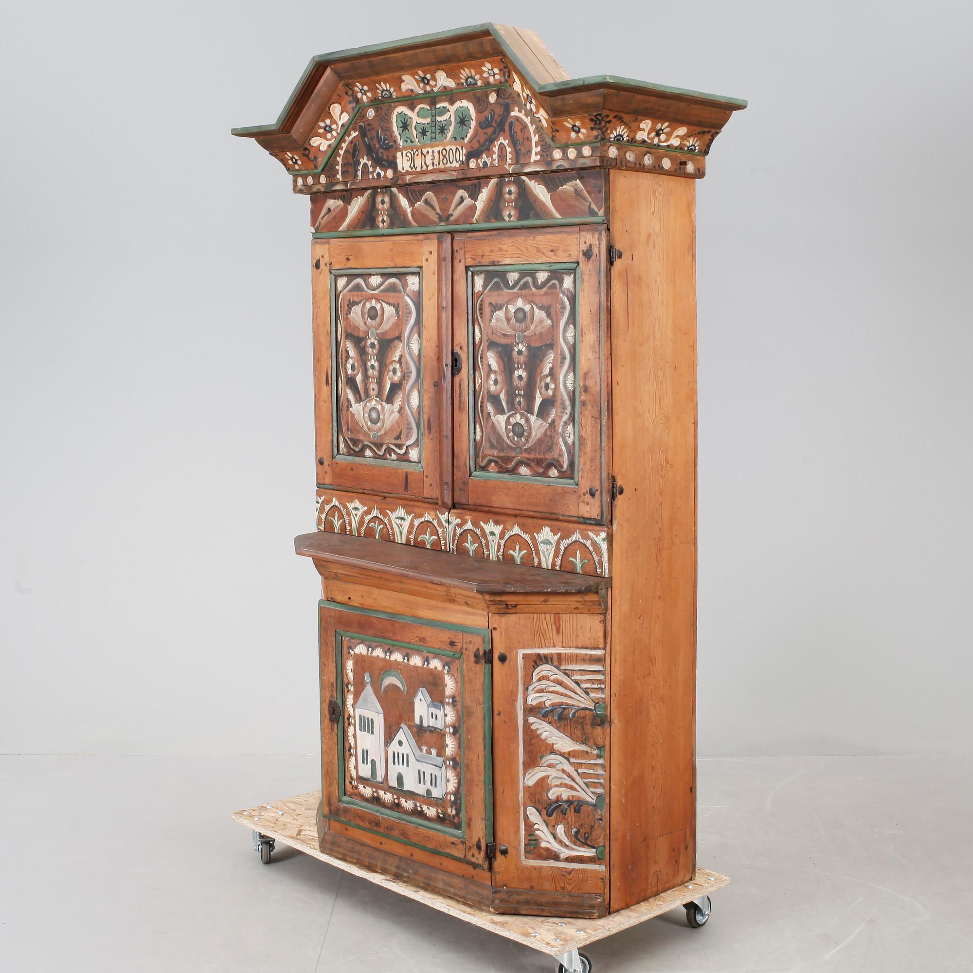 SKÅP, Dalarna, 1800-tal.