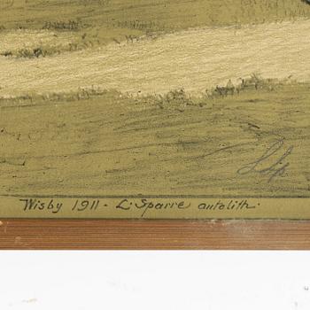 Louis Sparre, "Norderport", "Österport", "Södra muren", "Norra muren".