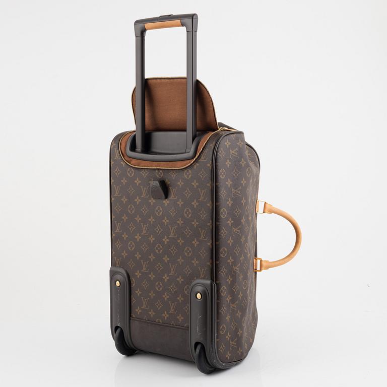 Louis Vuitton, rolling suitcase/weekend bag, "Eole 50", 2009.