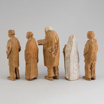 AXEL PETERSSON DÖDERHULTARN, Skulpturgrupp, "Bröllop".