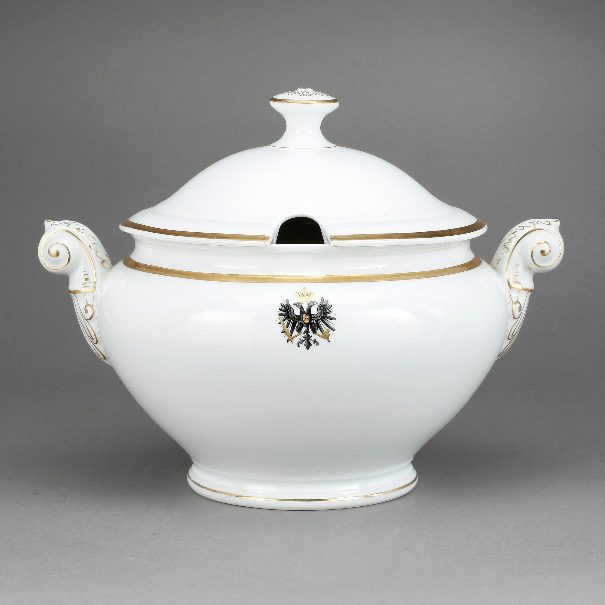 TERRIN, porslin, Carl Tielsch, Altwasser, 18/1900-tal.