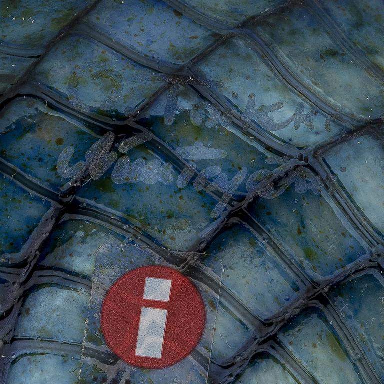 Oiva Toikka, A glass bird, 'Rusee grebe', signed O. Toikka Nuutajärvi.