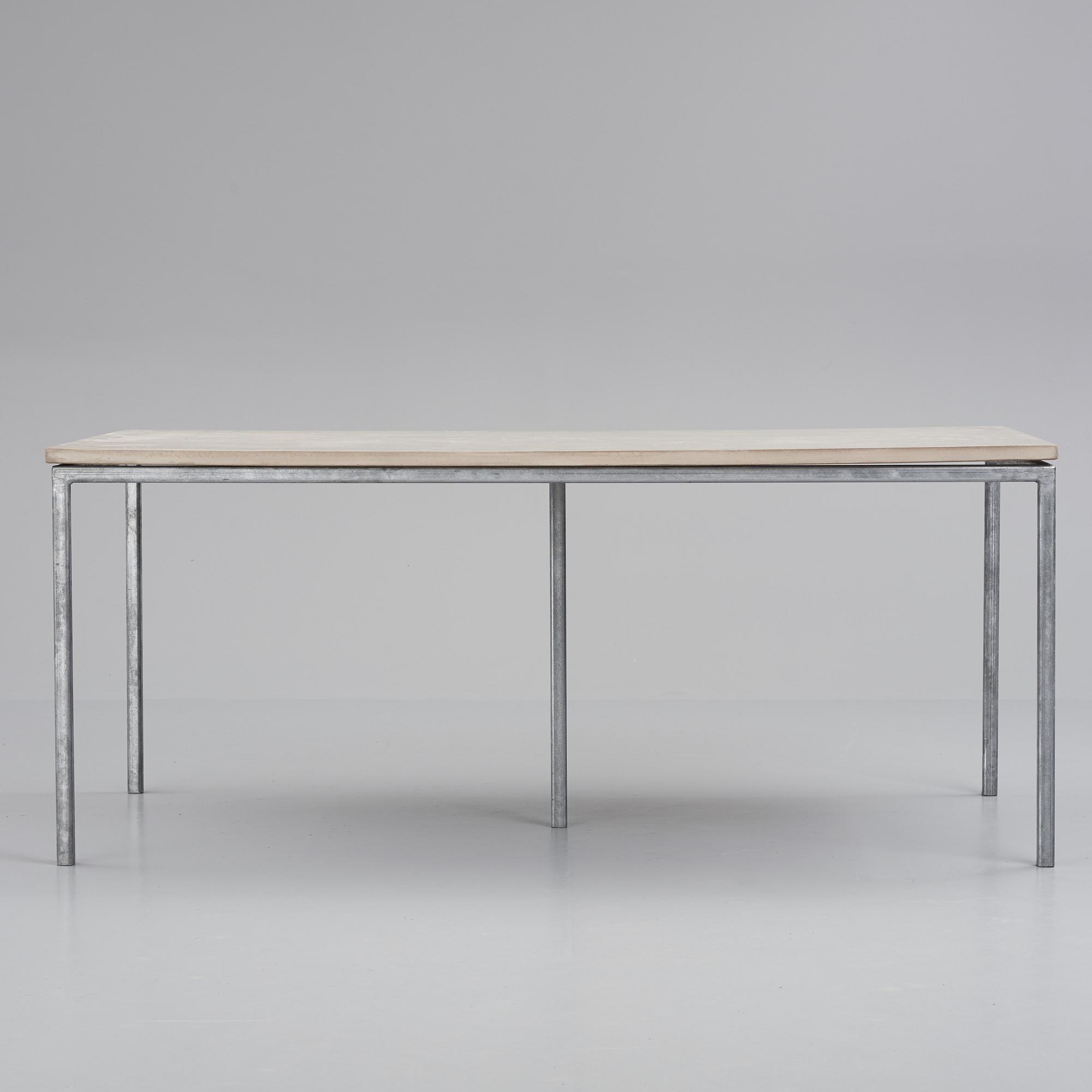 A concrete contemporary table from R.O.O.M.