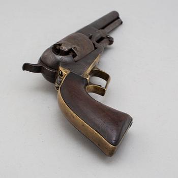 A Colt Dragoon percussion revolver no 9344 manufactured 1850.