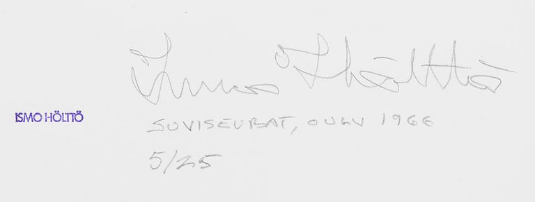 Ismo Hölttö, ”Sommarmötet, Uleåborg 1966”.