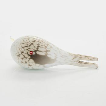 Oiva Toikka, årsfågel "Arctic tern", signerad O. Toikka Nuutajärvi 2000.