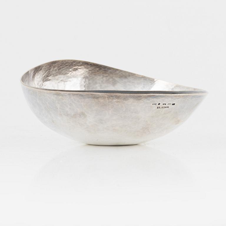 Bengt Liljedahl, a silver bowl, Stockholm, 1975.