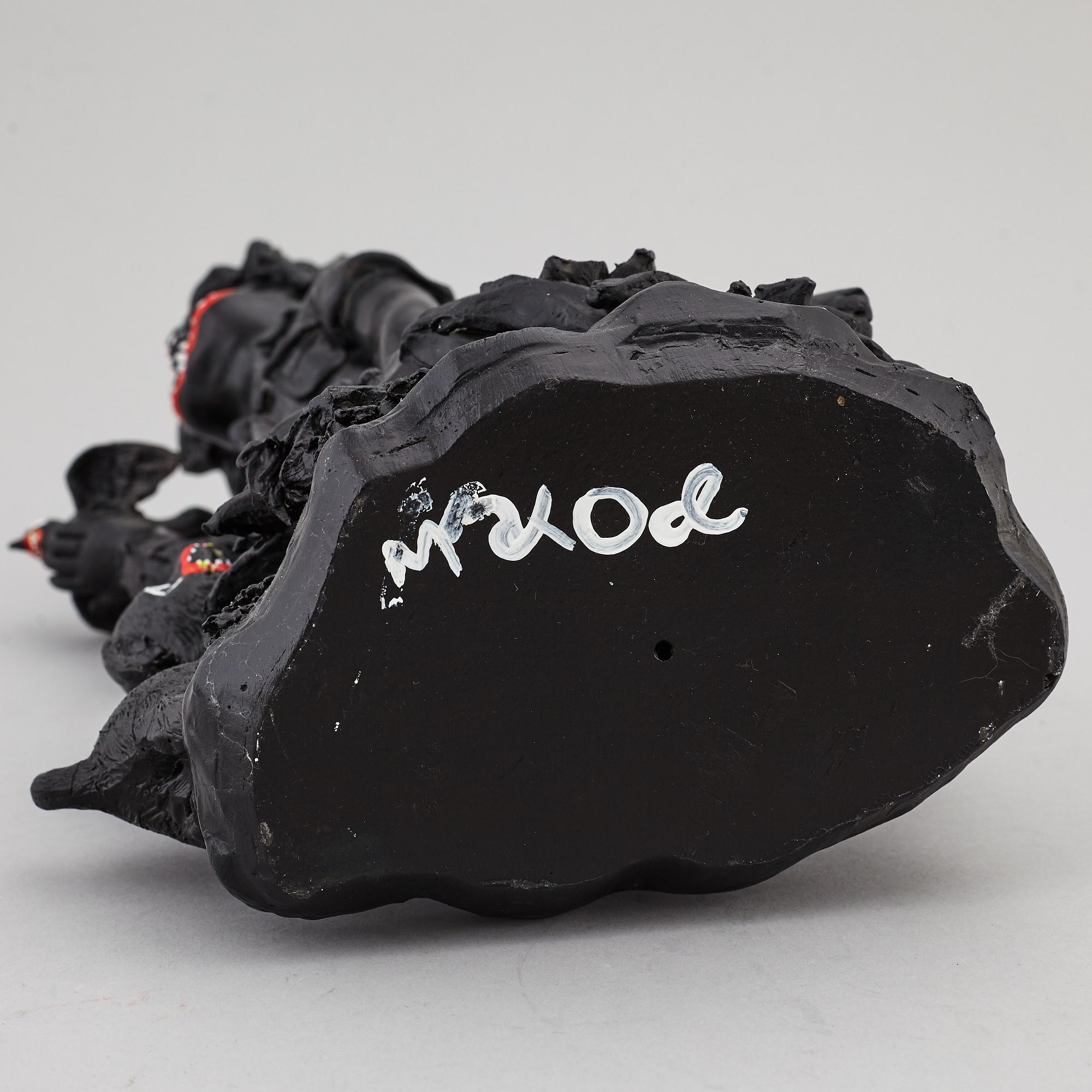 MAKODE LINDE, skulptur, signerad, utförd 2008.