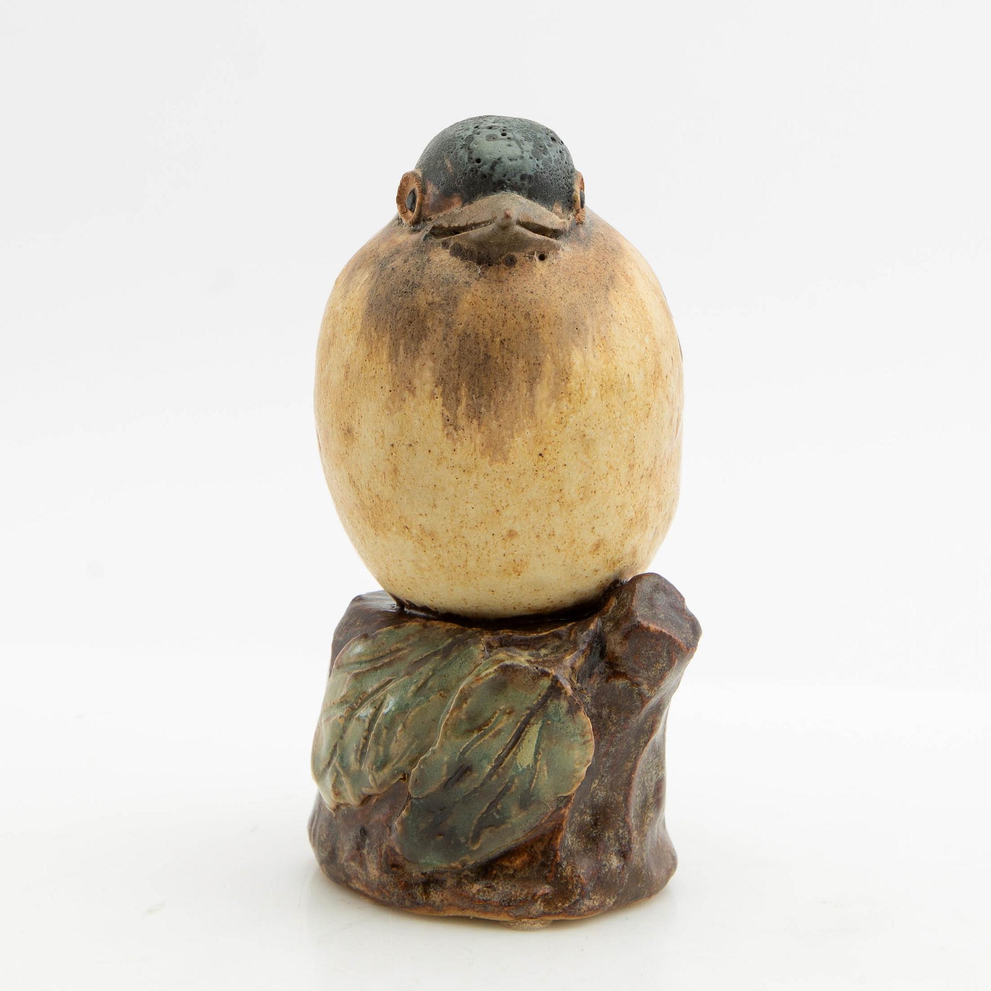 Gunnar Hansson, figuriner 3 st Fåglar.