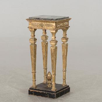 A Louis XVI-style pedestal later part of the 19th century.