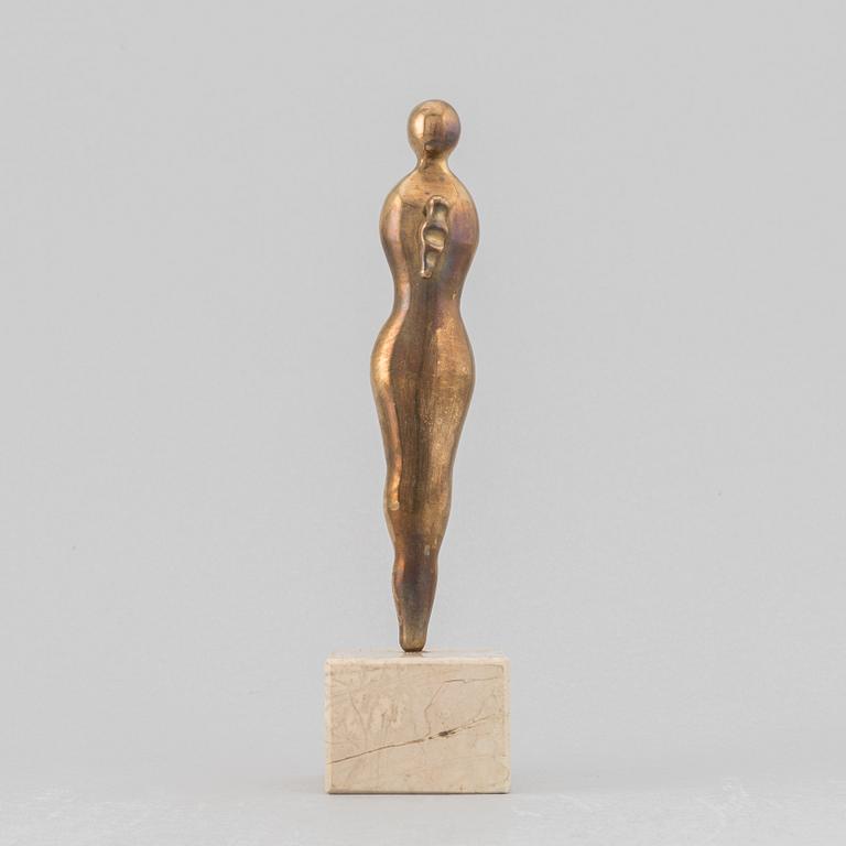 Jan Naliwajko, skulptur, brons, signerad Naliwajko och daterad 1983.