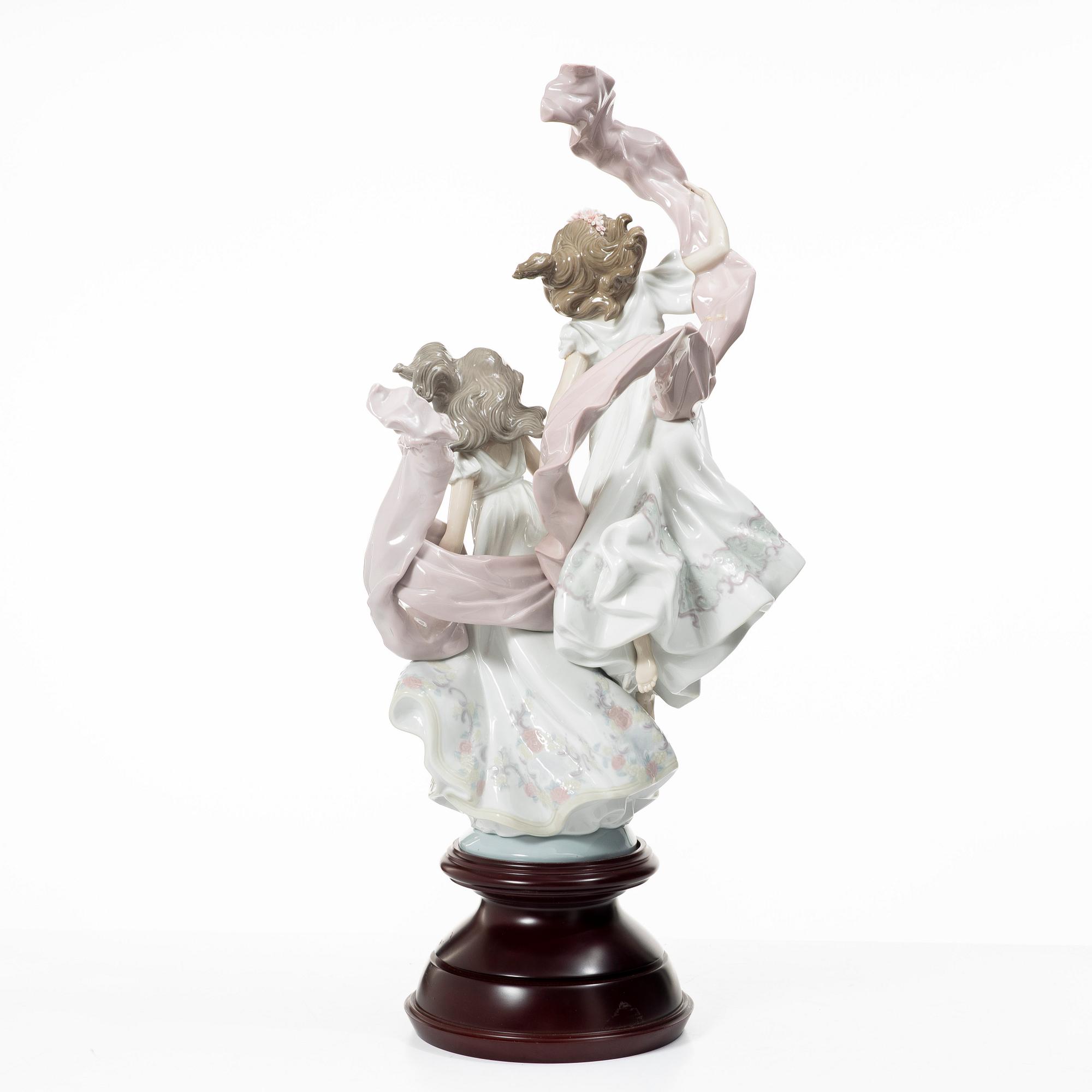 Lladró, figurin, "Allegory of Liberty", Spanien.