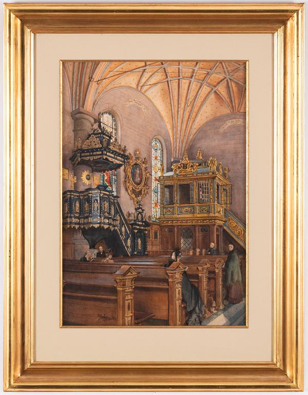 Ellen Jolin, The German Church, Stockholm,
