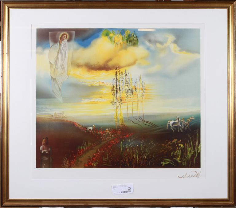 SALVADOR DALI, efter, färglitografi, stämpelsignerad och numr 117/295.