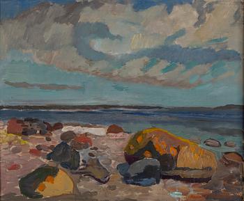 HARALD LINDBERG, oil on canvas, signed.