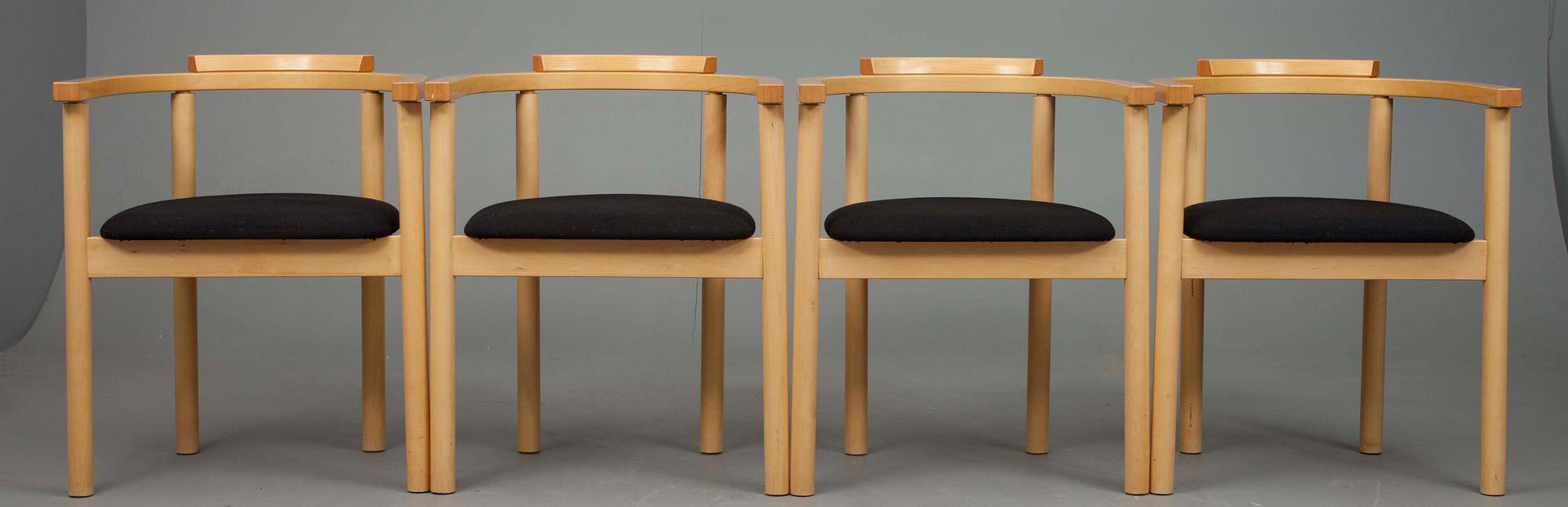 STOLAR 4  st, "Tupatuoli", design Ben af Schultén, Artek.