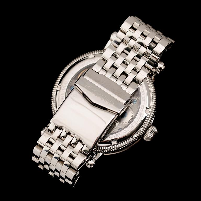 ARMBANDSUR, stål, Riedenschild, Precision Instruments, Totaliso Second Edition, Tyskland.
