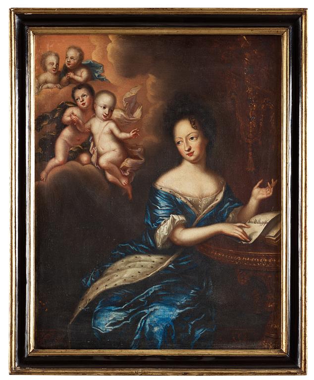 David Klöcker Ehrenstrahl Hans ateljé, "Drottning Ulrika Eleonora d.ä." (1656 - 1693).
