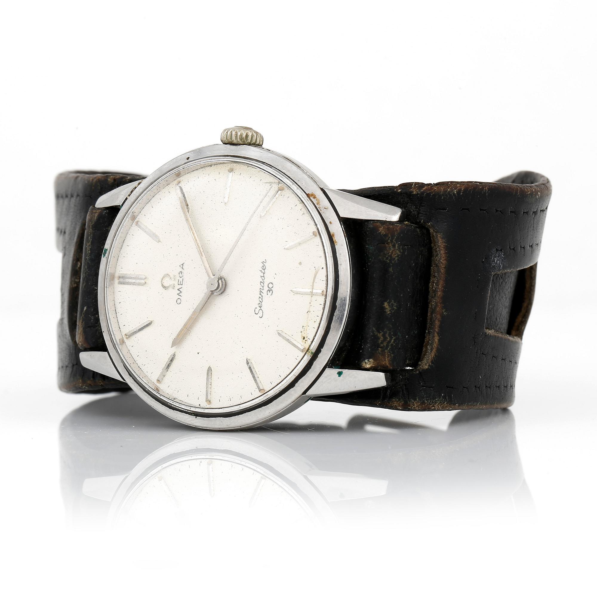 ARMBANDSUR, herr, 'Seamaster 30', Omega, Schweiz, ca 1960.