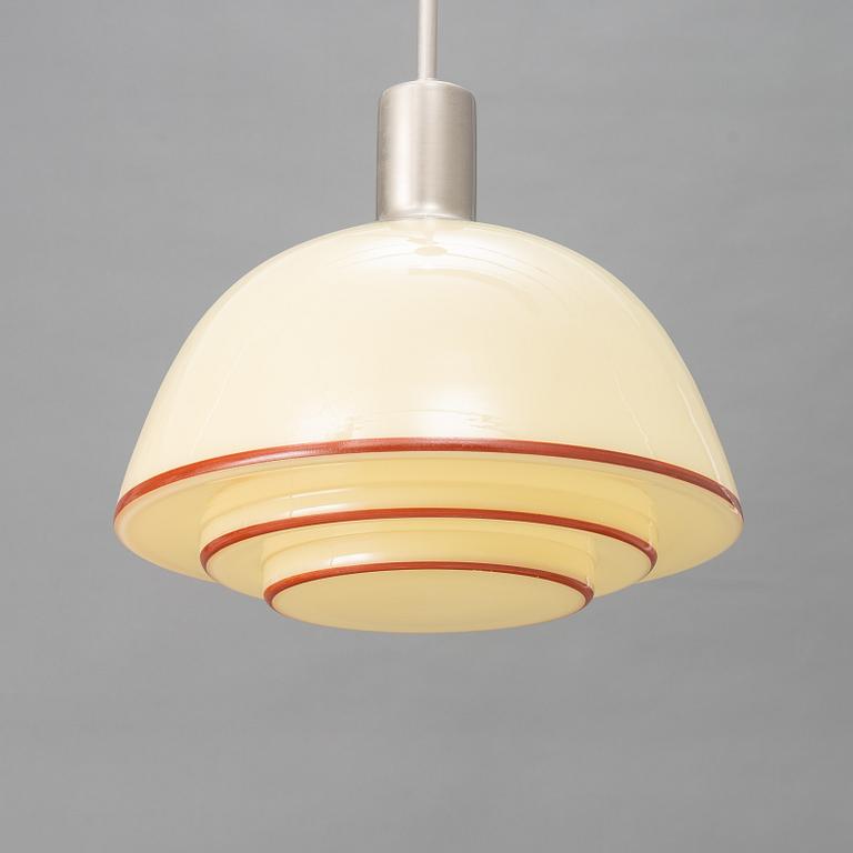 Harald Notini, a ceiling lamp model "10701", Arvid Böhlmarks Lampfabrik, Stockholm, 1930s.
