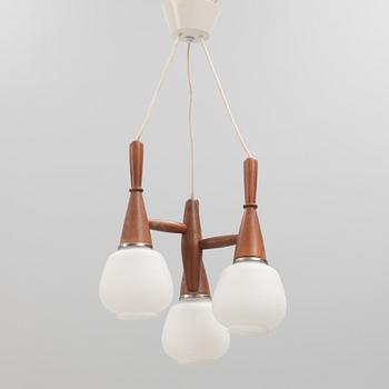 A ceiling lamp, 1950's.