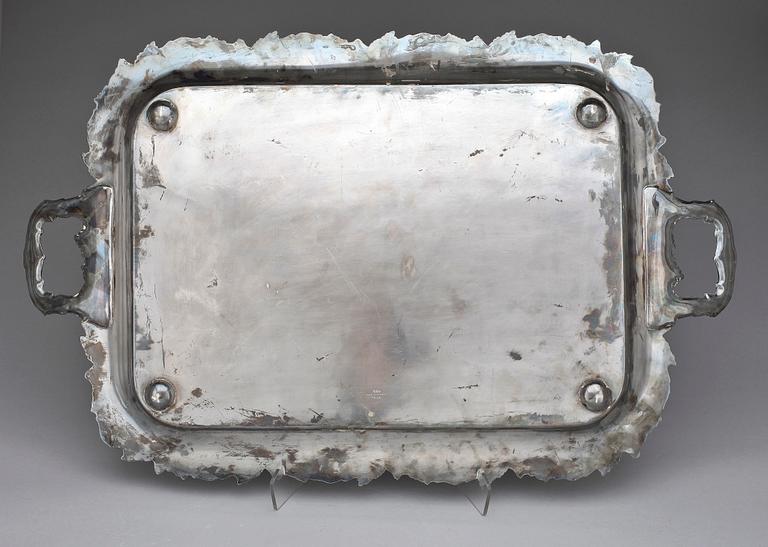 BRICKA, nysilver, rokokostil, 1900-talets första hälft.
