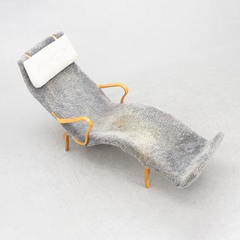 Bruno Mathsson, liggfåtölj, "Pernilla 3", Dux, 1900-talets andra hälft.