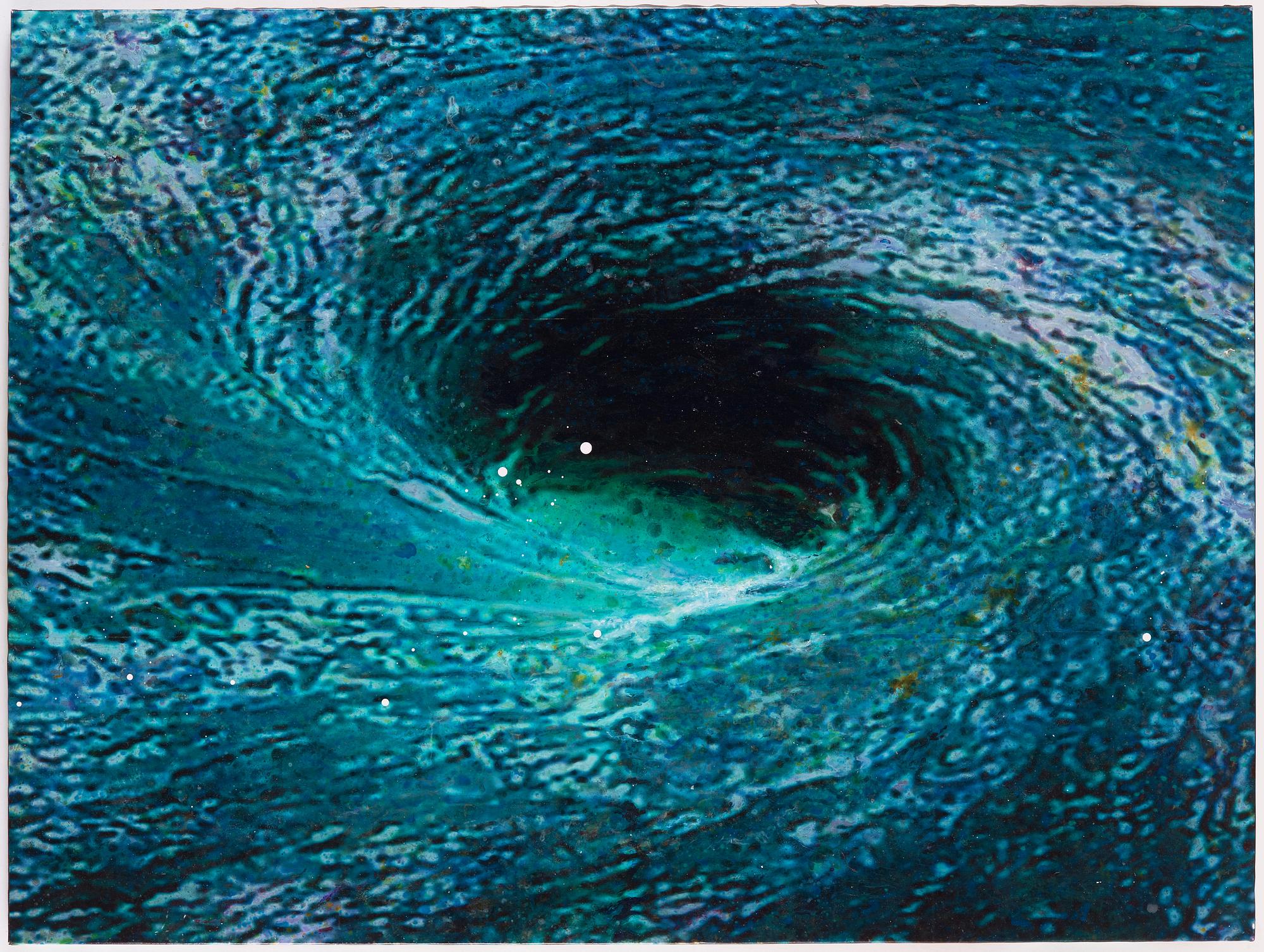 MAX MIKAEL BOOK, blandteknik på duk signerad Max Book och daterad 2002 a tergo.