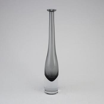 a Glass vase, unsigned, Orrefors.