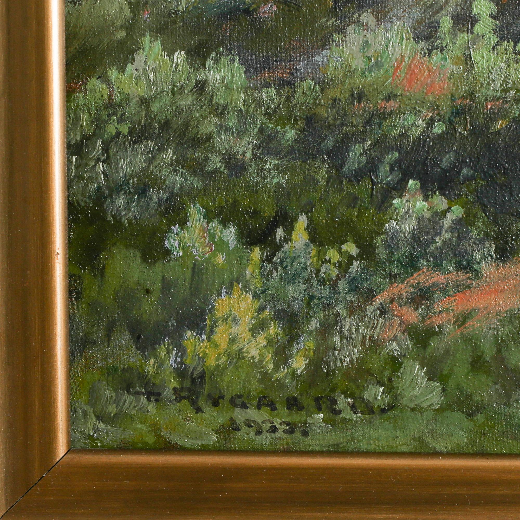 THORVALD RYGAARD, olja på duk, signerad och daterad 1933.