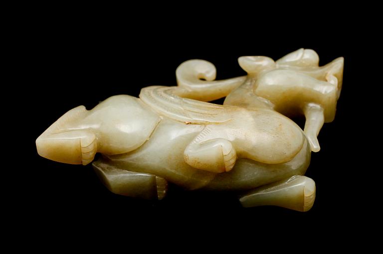 SKULPTUR, jade, Kina, samtida.