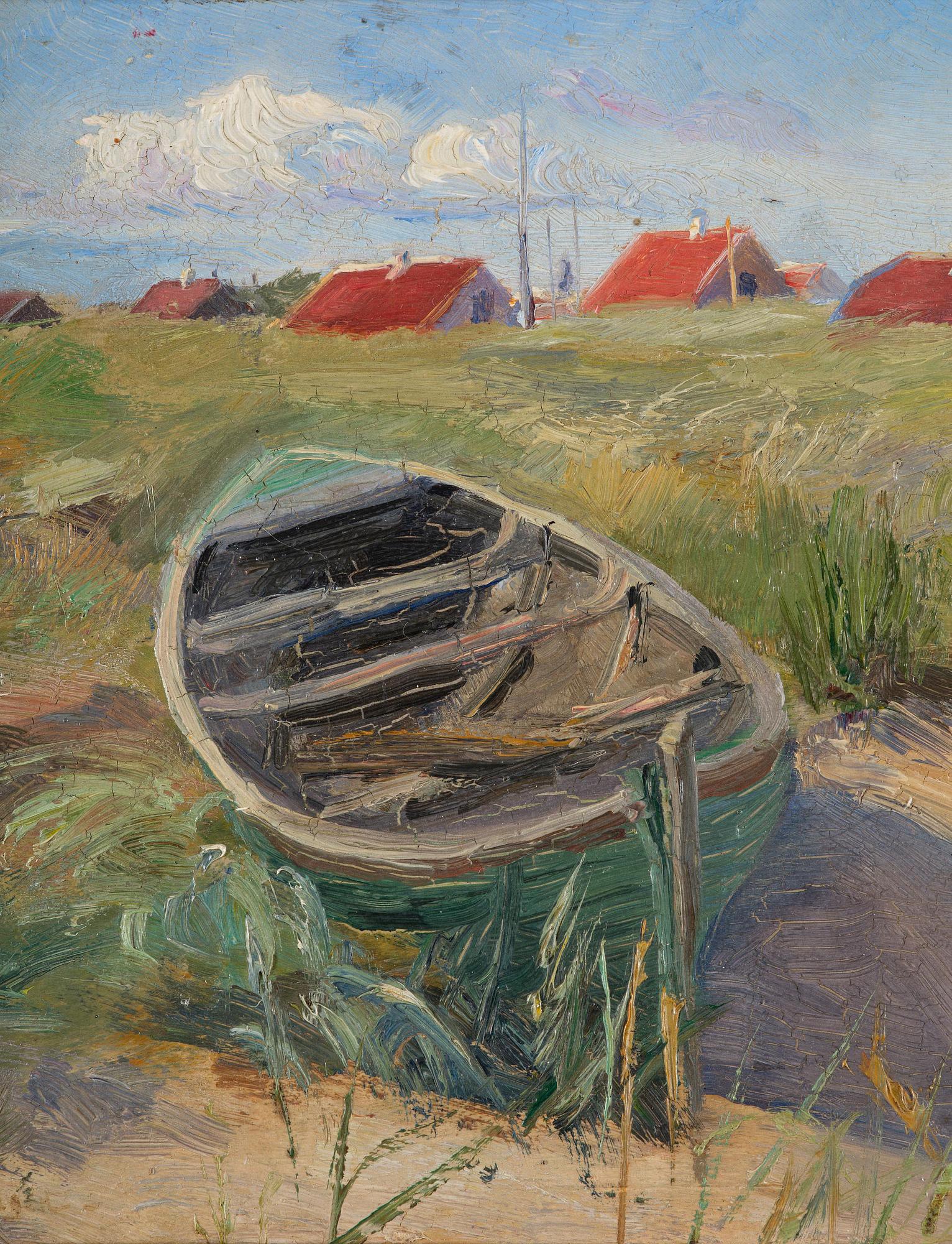 Hedvig Skarstedt, Coastal meadow in Skagen.