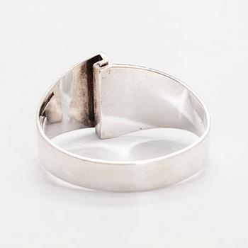 Veikko Reinikka, bracelet, cabochon-cut amethysts, silver, 1962.
