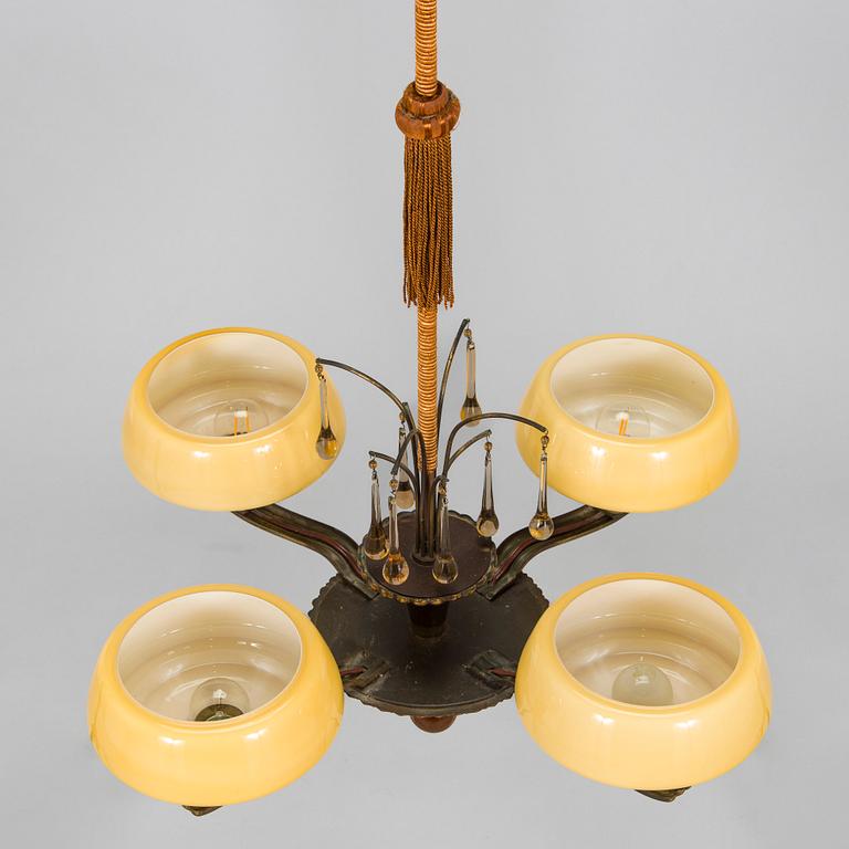 Paavo Tynell, a 1930s chandelier '1253'  for Taito.