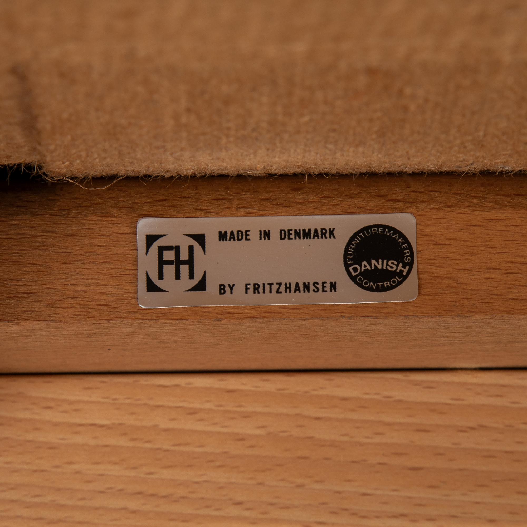 A 'Tremme' sofa by Børge Mogensen, for Fritz Hansen.