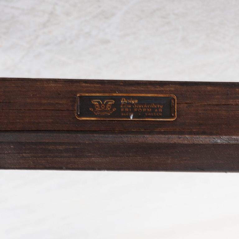 ELSA STACKELBERG, 3 st bord, 1900-talets andra hälft.