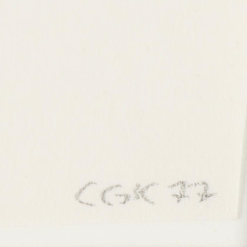 C GÖRAN KARLSSON, ink/gouche, signed and dated -77.