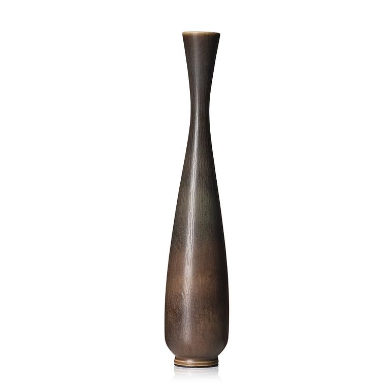 Berndt Friberg, a stoneware vase, Gustavsberg studio, Sweden 1958.