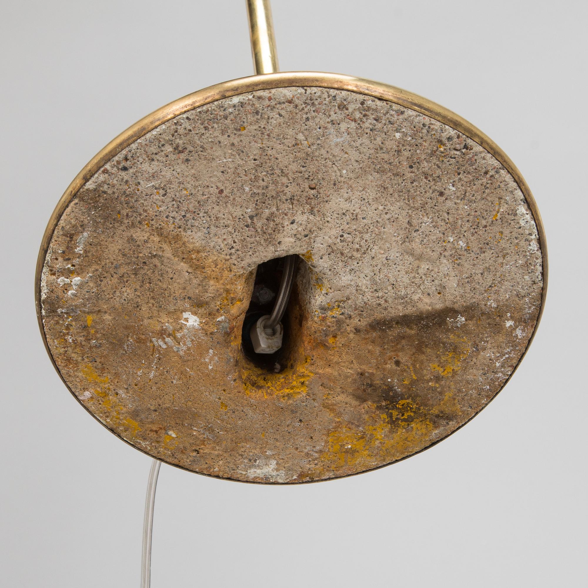 A mid-20th century floor light, V. Soini, Finland.