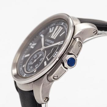 Cartier, Calibre de Cartier, wristwatch, 42 mm.