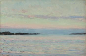 802. Gottfrid Kallstenius, Archipelago landscape.