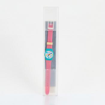 Swatch, Pink Lolly, wristwatch, 25 mm.