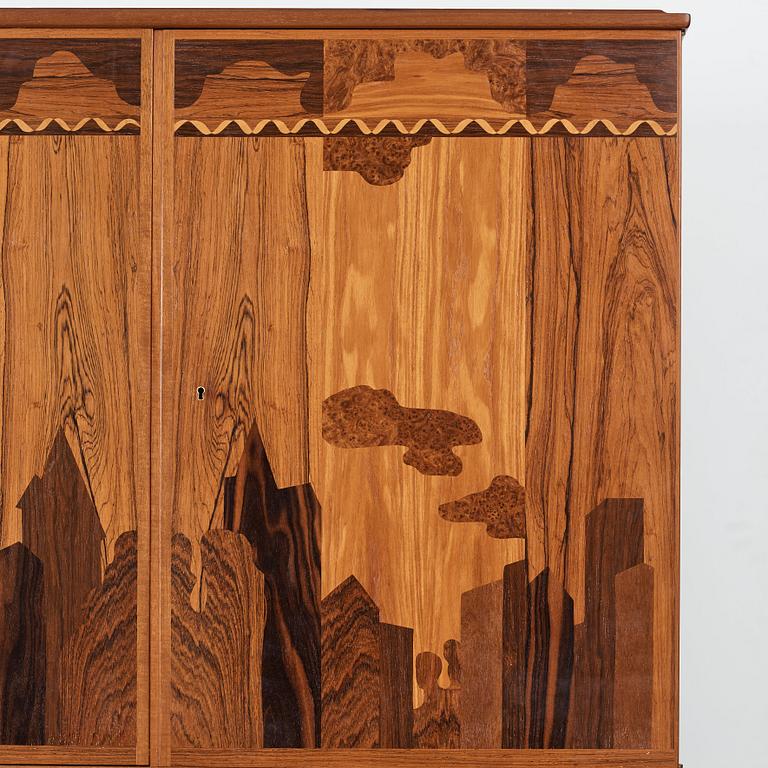 CARL MALMSTEN, a cabinet "Ljus och Mörker" (The Light and The Dark), Sweden 1974.