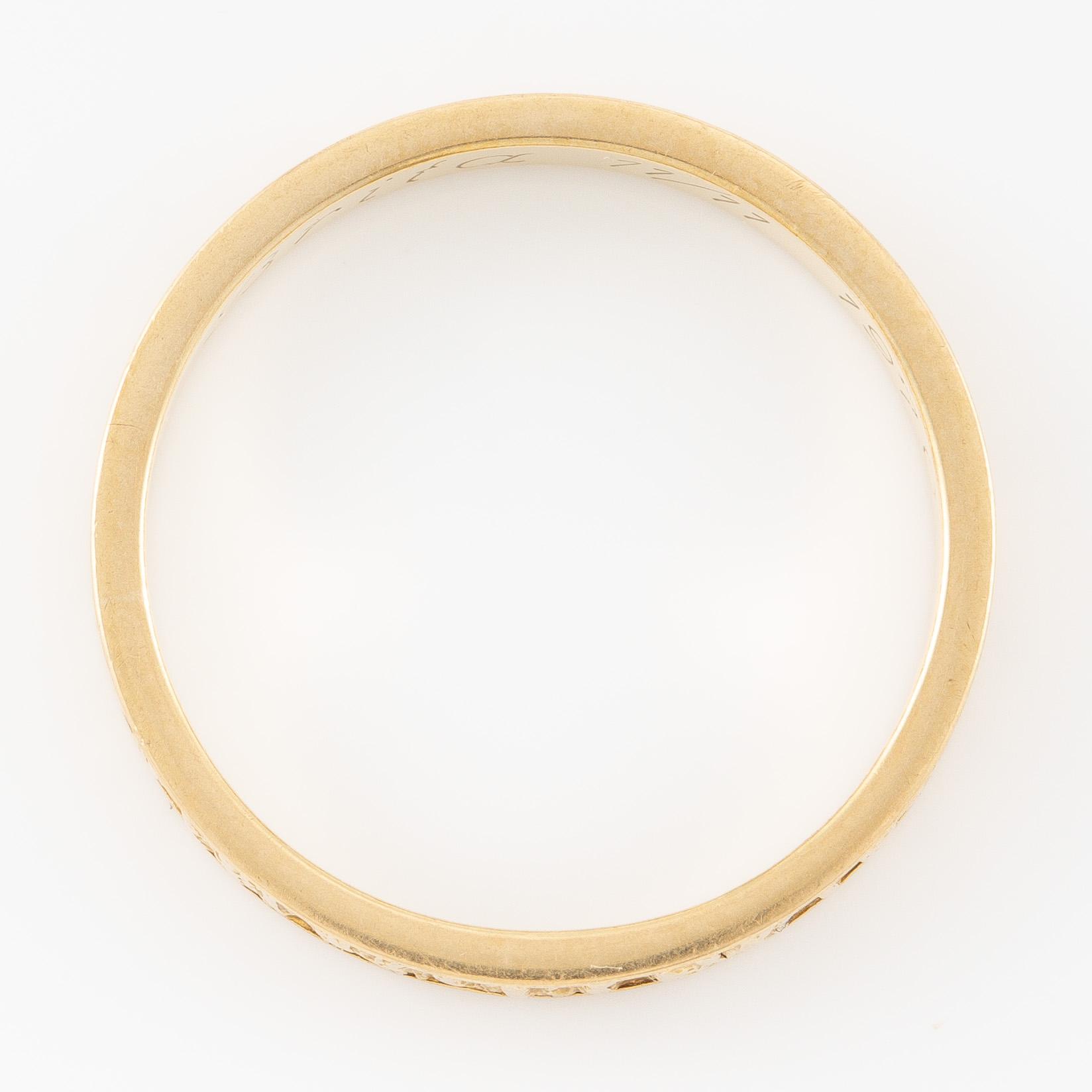 Björn Weckström, ring, 18K guld. Lapponia 1970.