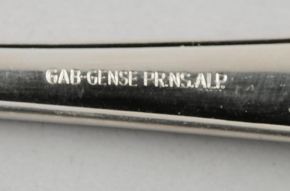 BESTICK, 70 del, nysilver, bl a GAB Gense.