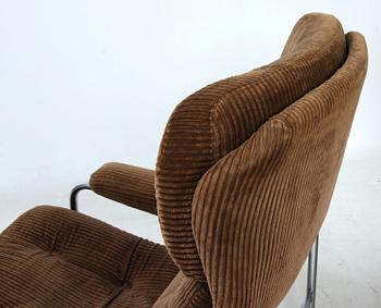 FÅTÖLJER, ett par, 1960/1970-tal.